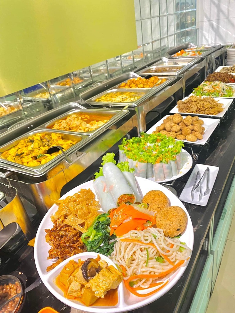List of 7 places to enjoy quality vegetarian buffet in Ha Dong 3