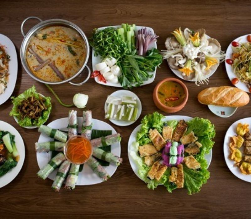 Check out 10 quality and pure vegetarian buffet restaurants in Thu Duc 5