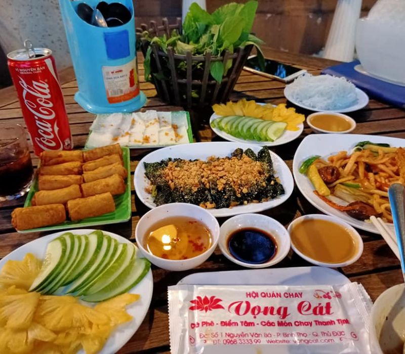 List of 10 quality and pure vegetarian buffet restaurants in Thu Duc 6