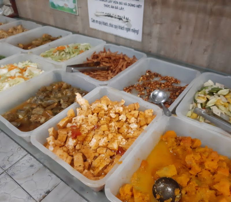 List of 10 quality and pure vegetarian buffet restaurants in Thu Duc 8