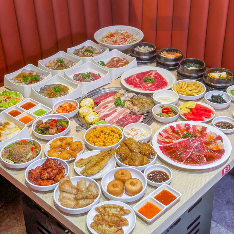 Find famous grilled buffet restaurants in Saigon 9