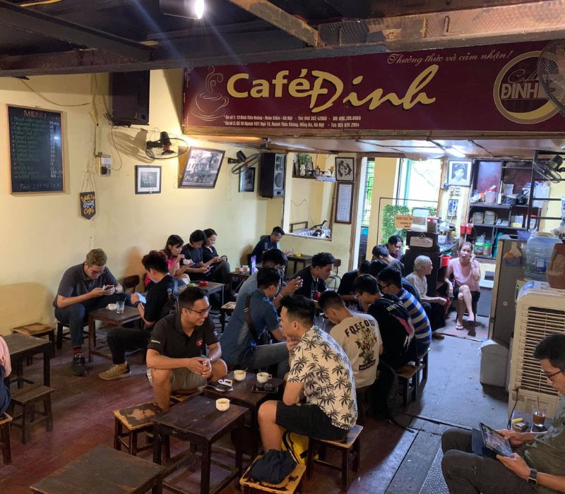 Check out the top 12 most famous old town cafes in Hanoi 8