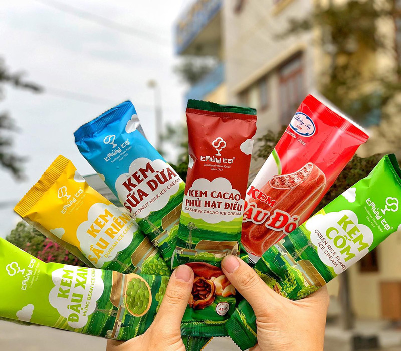 Enjoy Thuy Ta ice cream, the cool taste of the capital 5