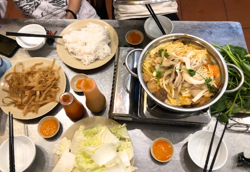 Top 13 vegetarian hotpot restaurants in Thu Duc that are delicious and addictive to eat 4