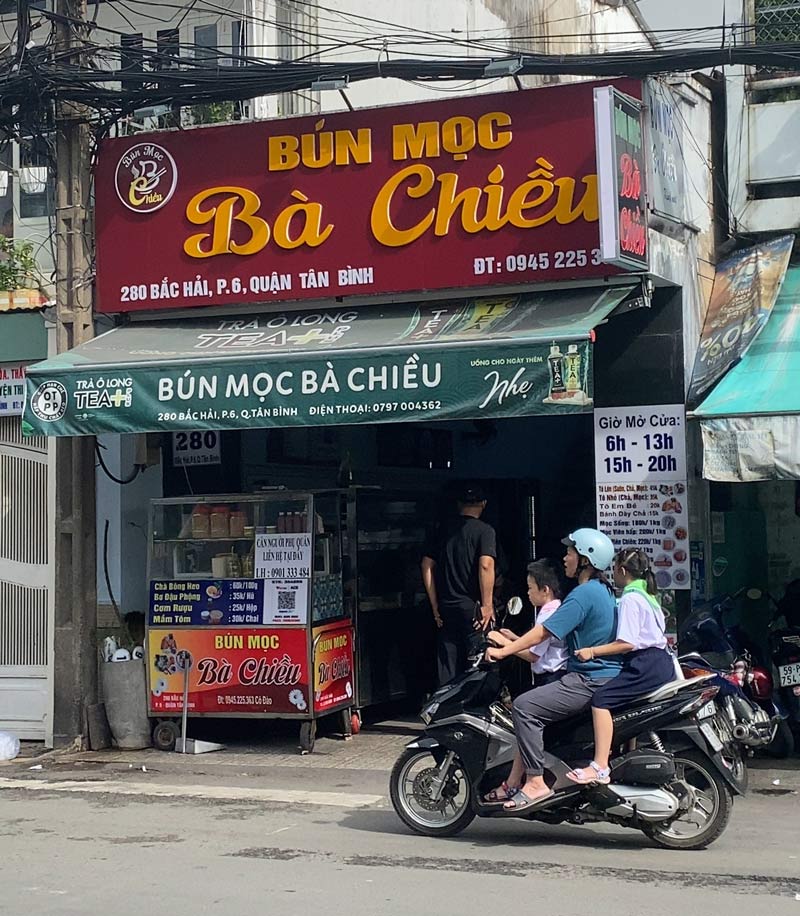 Ba Chieu vermicelli, more than half a century associated with Bac Hai 2 residential area