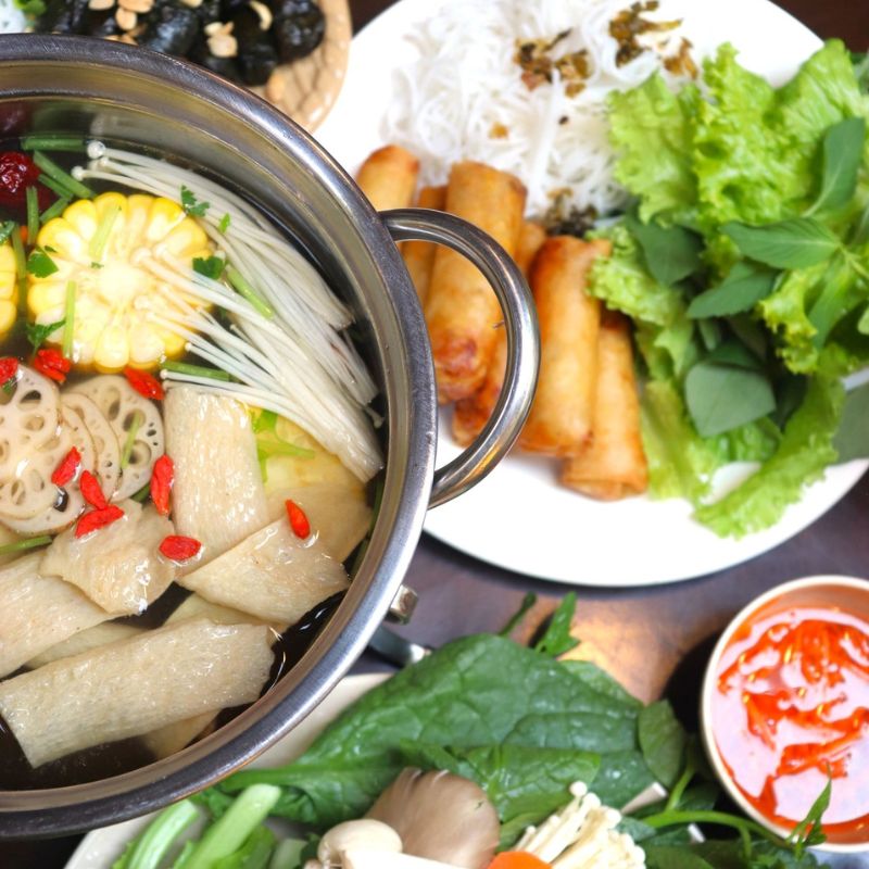 Top 9 delicious Thu Duc vegetarian restaurants, affordable prices 5
