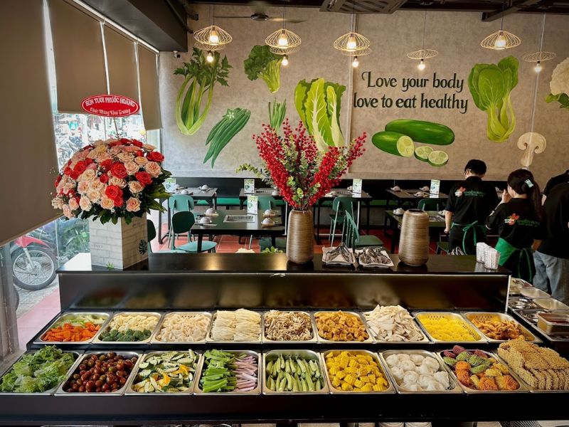 Top 10 super delicious Go Vap buffet restaurants for devotees 4