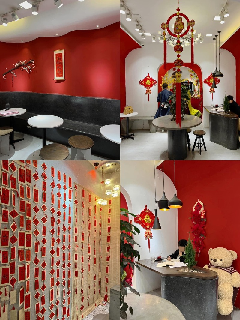 Top 12 cafes decorated for Tet in Hanoi for photography enthusiasts 12