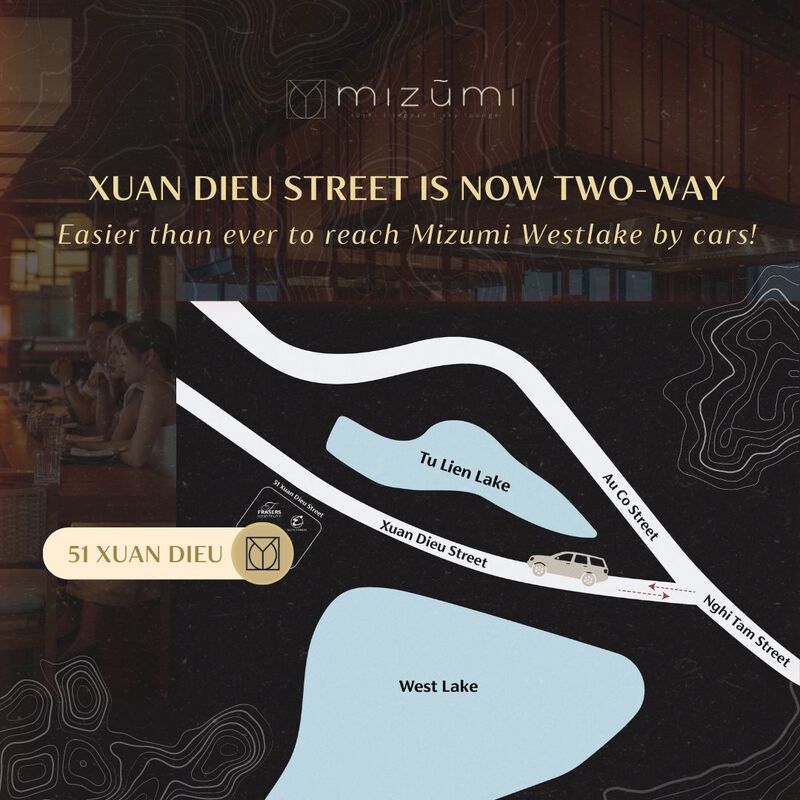 Mizumi Westlake is a space of Japanese cuisine overlooking West Lake 4