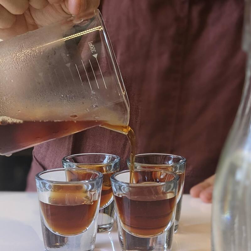 Monday Morning Saigon, peaceful corner catching the sun on East-West Avenue 5