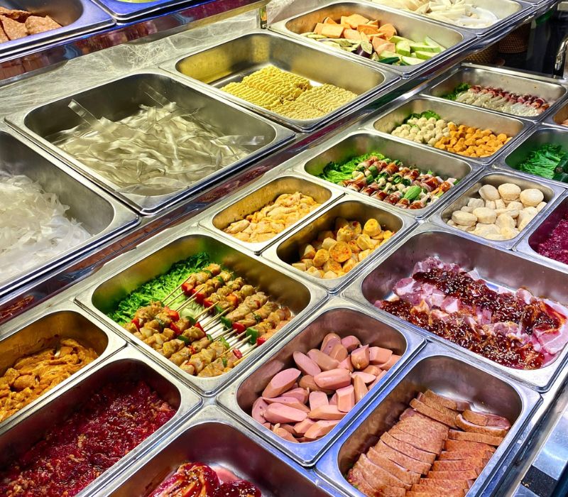 Immediately save the address of 8 delicious grilled buffet restaurants in Hanoi, forget the way back 9