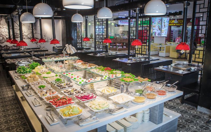 Immediately save the address of 8 delicious grilled buffet restaurants in Hanoi, forget the way back 2
