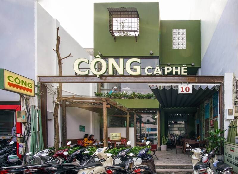 Search for 10 Tan Binh cafes with delicious water and beautiful views 6