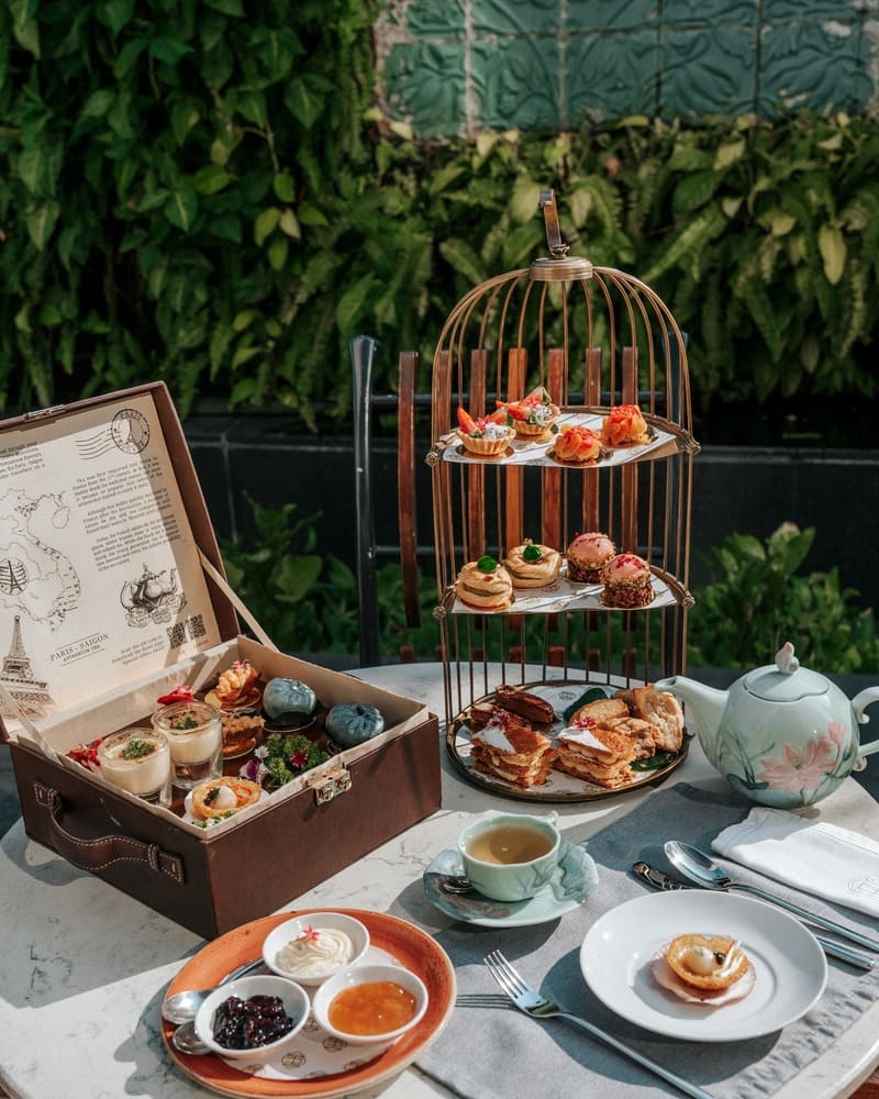Chill with 8 luxury afternoon tea paradises in Saigon 7