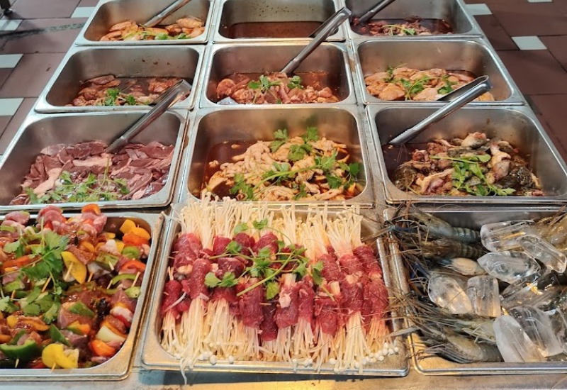 Top 14 buffet shops Tan Phu are always busy and delicious 5