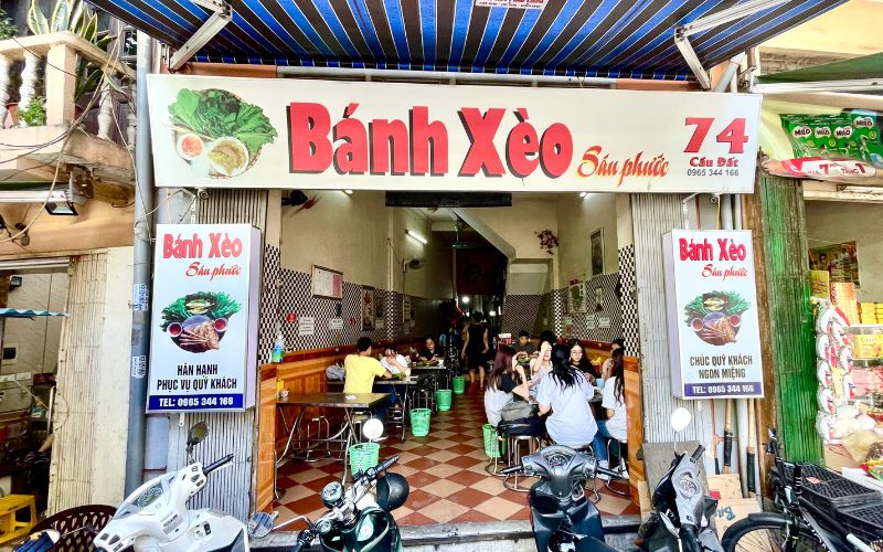Checklist 10 delicious pancakes in Hanoi