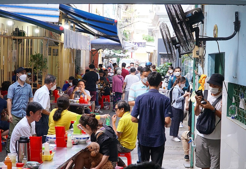 Rooster noodle shop is over 60 years old