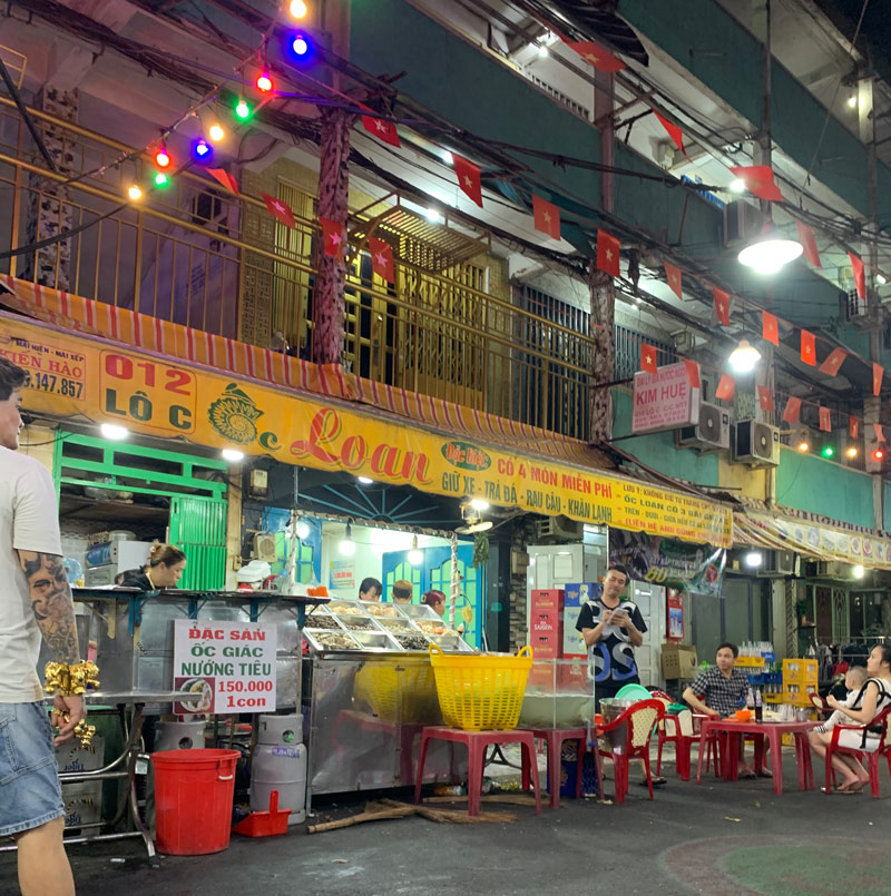 Top 9 delicious night snail shops are loved by young people 3