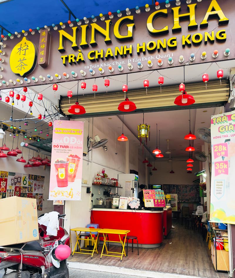 Top 8 ideal Saigon lemon tea shop for friends gathering 5