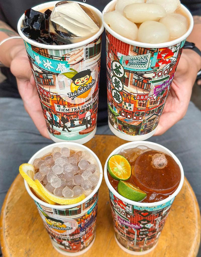 Top 8 ideal Saigon lemon tea shop for friends gathering 9