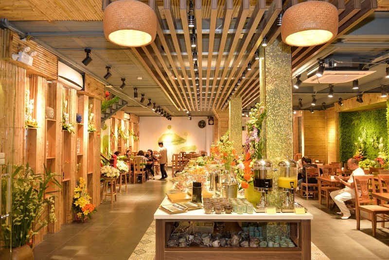 The vegetarian buffet of the Hanoi Zen Zen has a round flavor full of 2