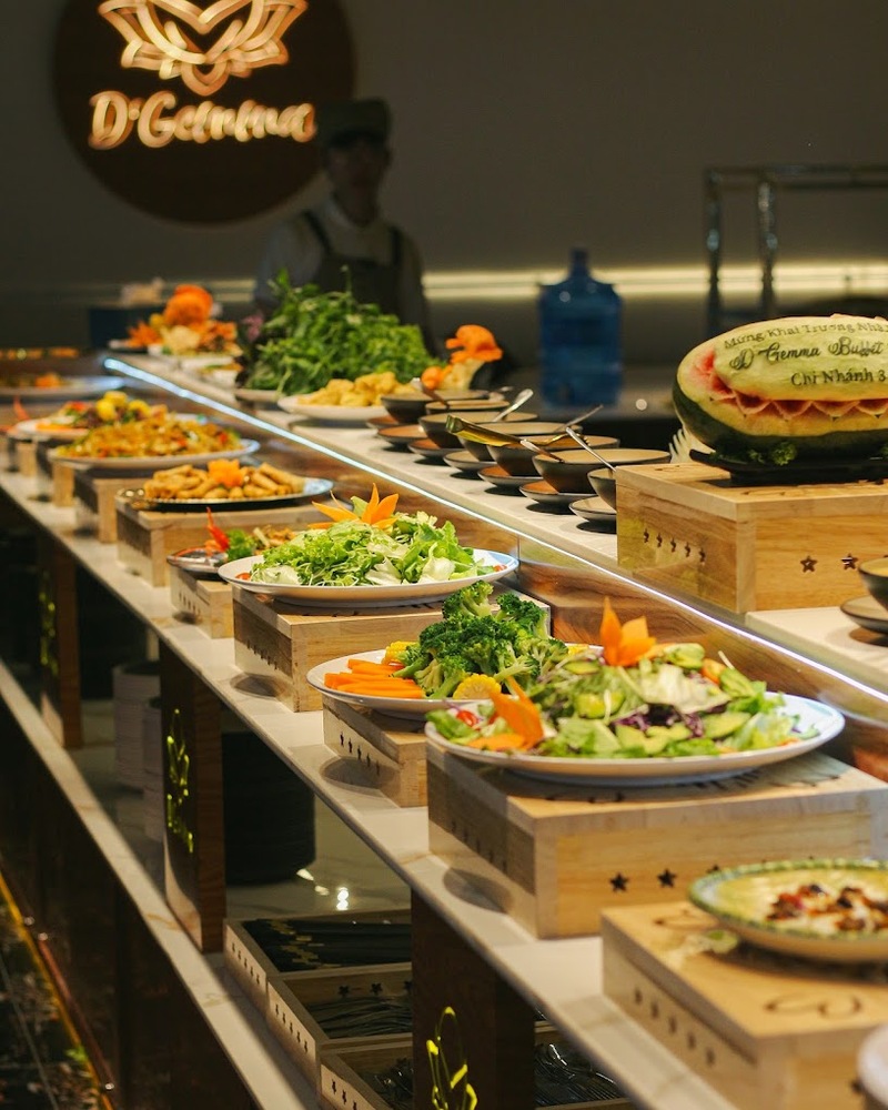 Pocket 2 addresses to enjoy vegetarian buffet in District 10 quality 3