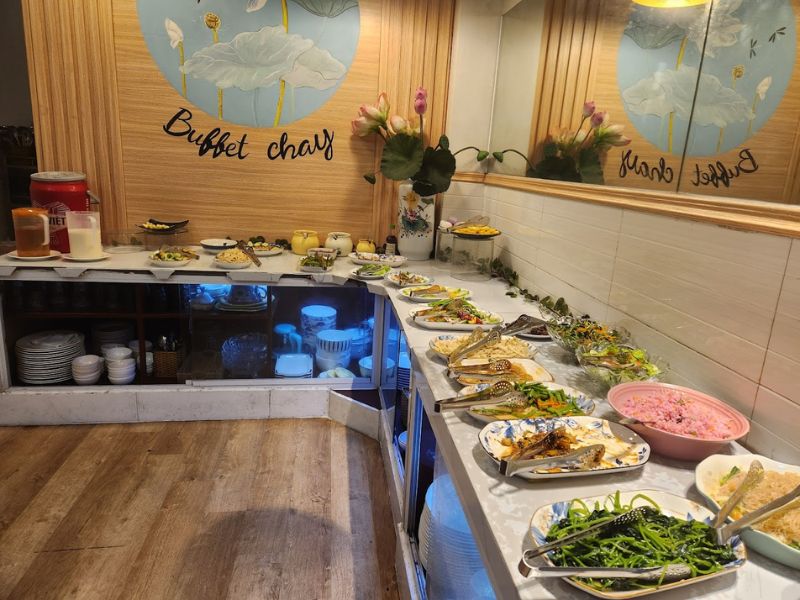 Explore 9 Tan Binh vegetarian buffet shops to bring peace to the soul 3