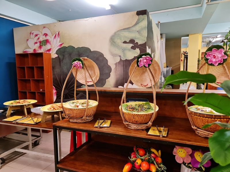 Discover 9 Tan Binh vegetarian buffet shops to bring peace to the soul 2