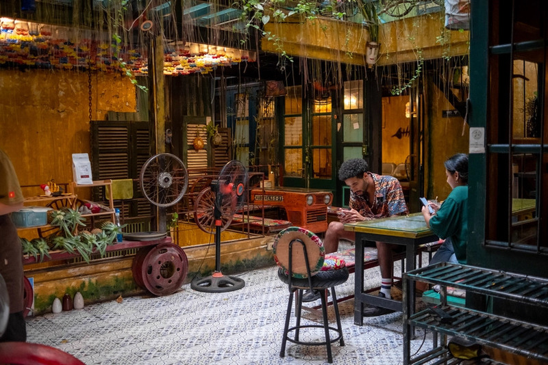 Visit Hidden Gem Coffee Hanoi Experience unique green lifestyle 2