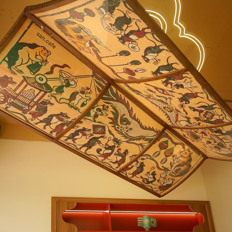 Cultural exploration at cassava.cafe and Dong Ho 10 space