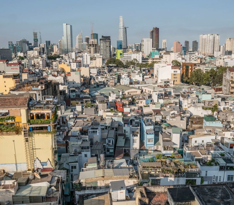 Banana Mama Rooftop Bar & Kitchen Saigon: Nice view, Vibe 6