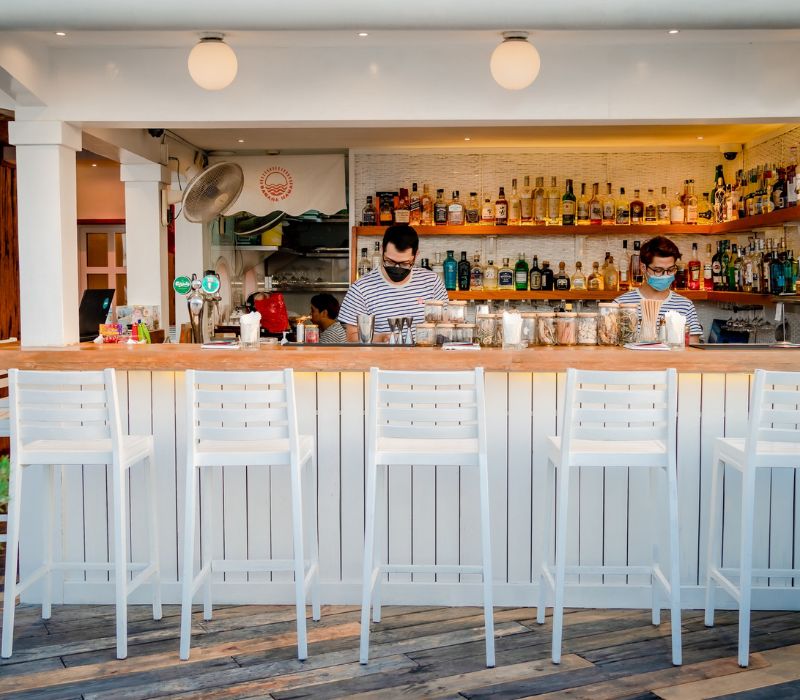 Banana Mama Rooftop Bar & Kitchen Saigon: Nice view, Vibe 8