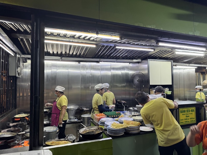 Pancake 46A Dinh Cong Trang: The famous Michelin restaurant Saigon 7
