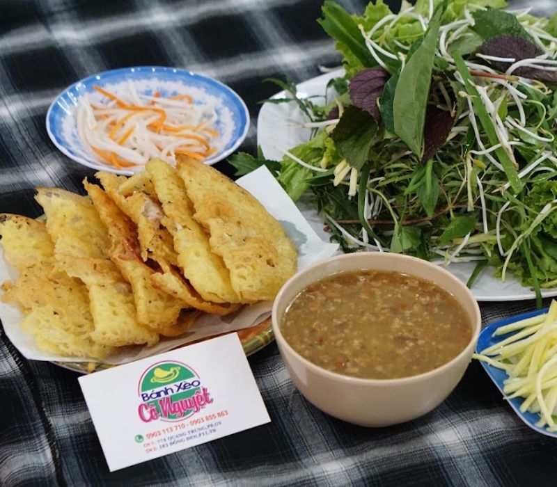 9 addresses of super delicious Tan Binh pancakes have a reasonable price 5