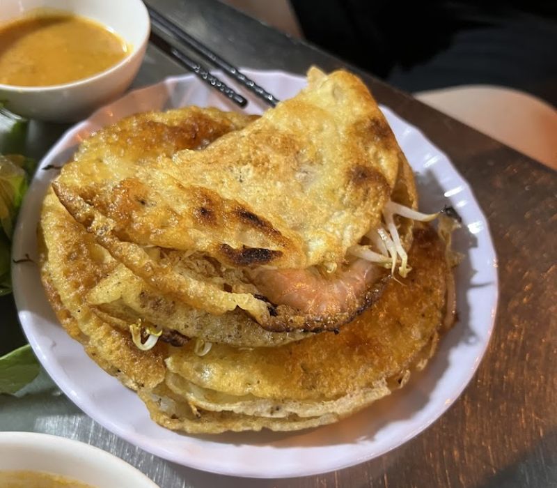 9 addresses of super delicious Tan Binh pancakes have a reasonable price 8