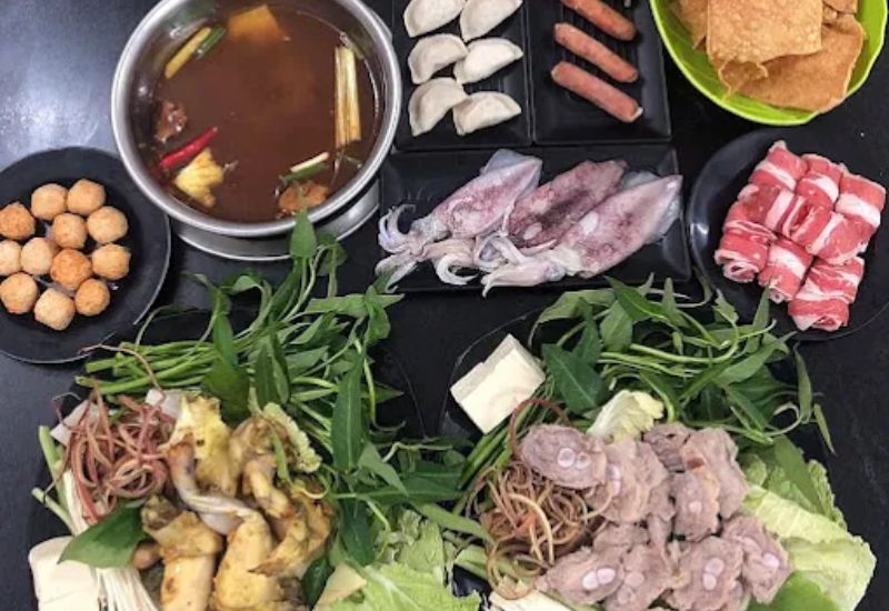 Top 10 famous Hanoi grilled hotpot shops have a delicious taste