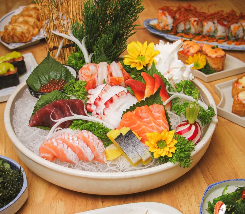Check-in right in the top 8 delicious sushi shops in District 10 forgot the way about 6