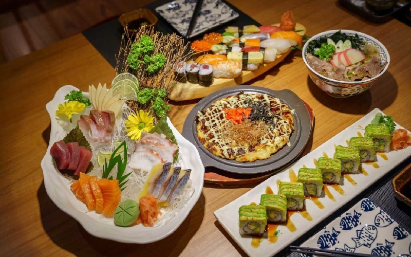 Top 15 delicious, quality sushi buffet shops in Saigon 3
