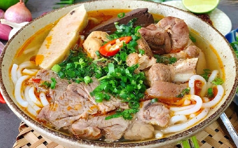 Top 15 delicious and famous Da Nang beef noodle shops, eat once forever 6