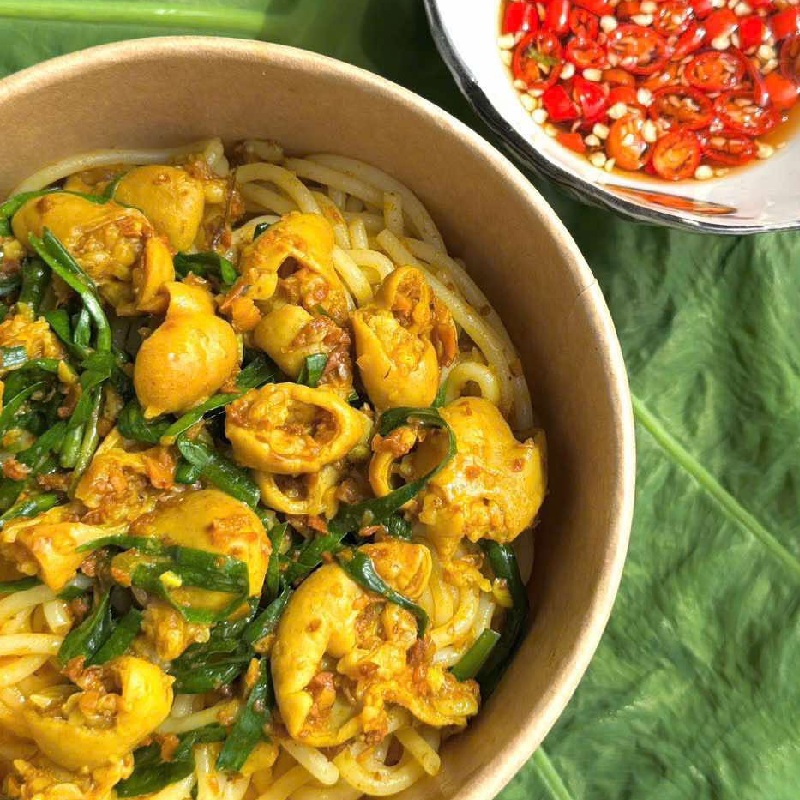 Top 10 stir -fried vermicelli shops in Danang, clinging to customers 9