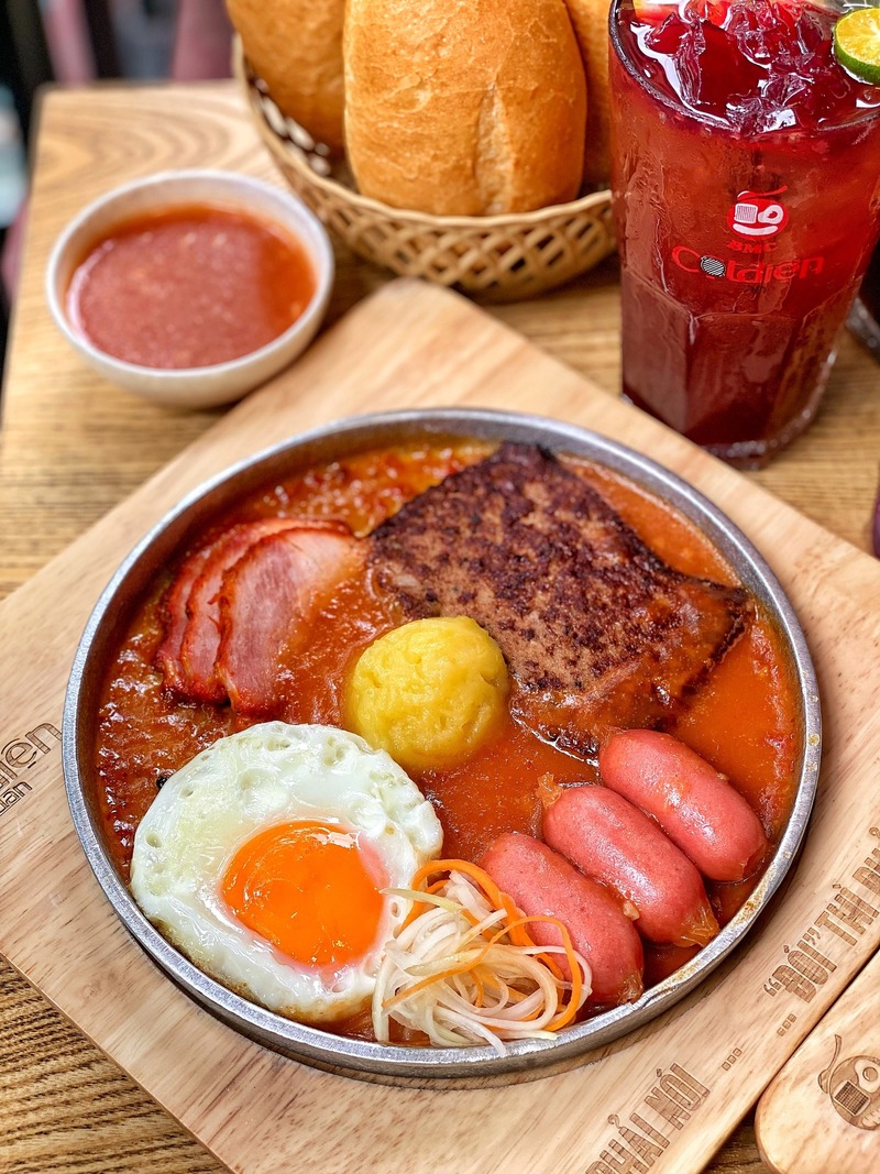 Electric pole: Hanoi culinary bread bread 3