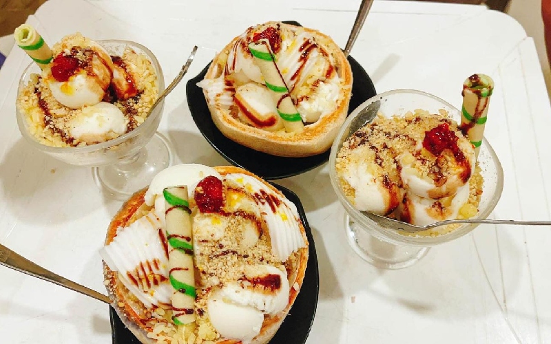 Top 9 Malay coconut ice cream shop in Da Nang causes love 6