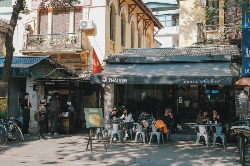 Thaienen cafe Quan Thanh (Thai Yen): Vibe coffee shop is clear in Ha Thanh 2