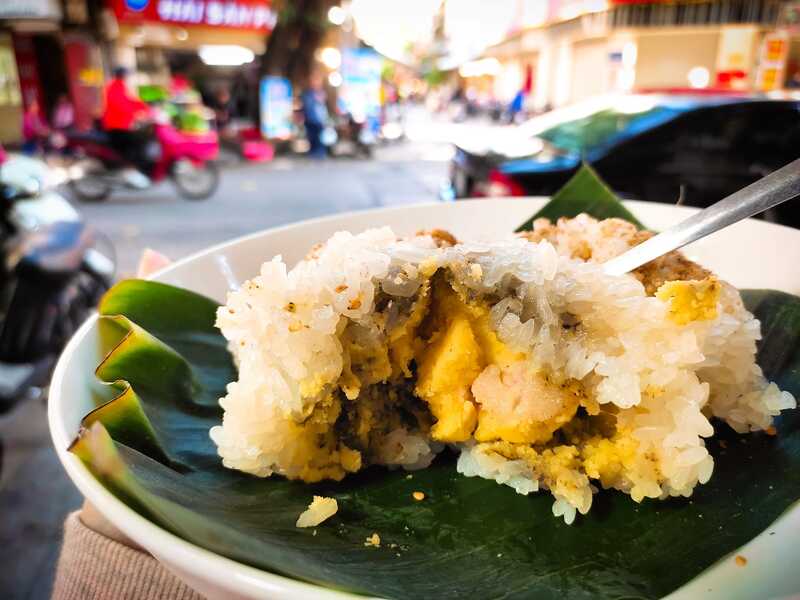 Attendance 6 delicious Hanoi sticky rice shops in the right capital 5