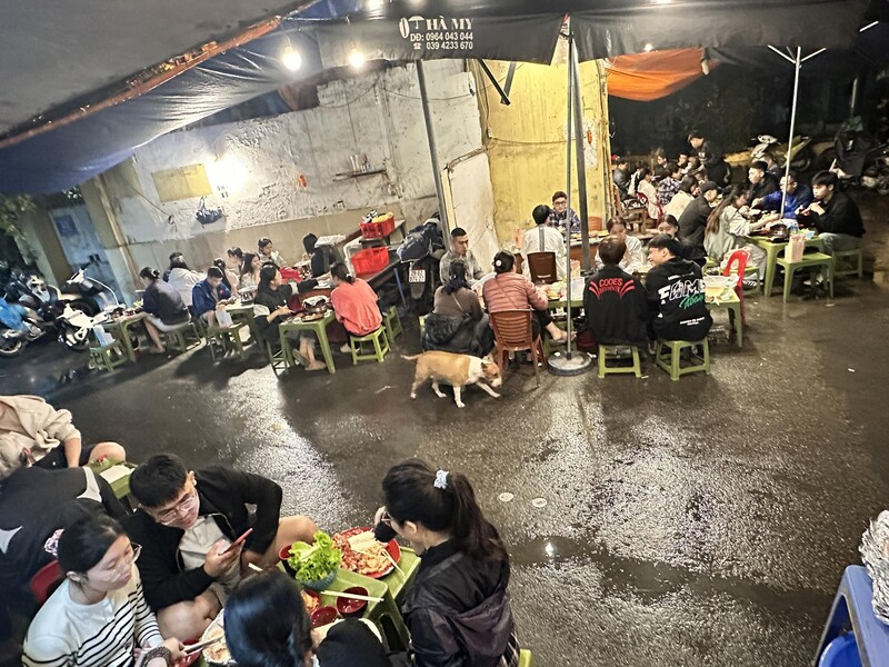 Grilled Beo: The restaurant has a 