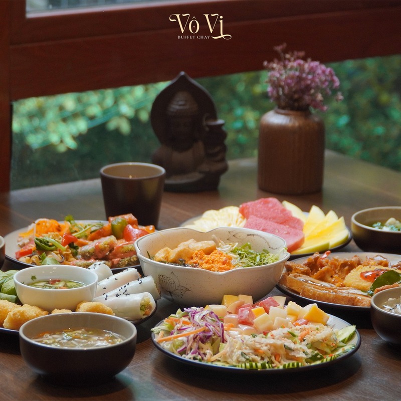 8 vegetarian buffet restaurants in Hanoi with diverse and frugal menus 4