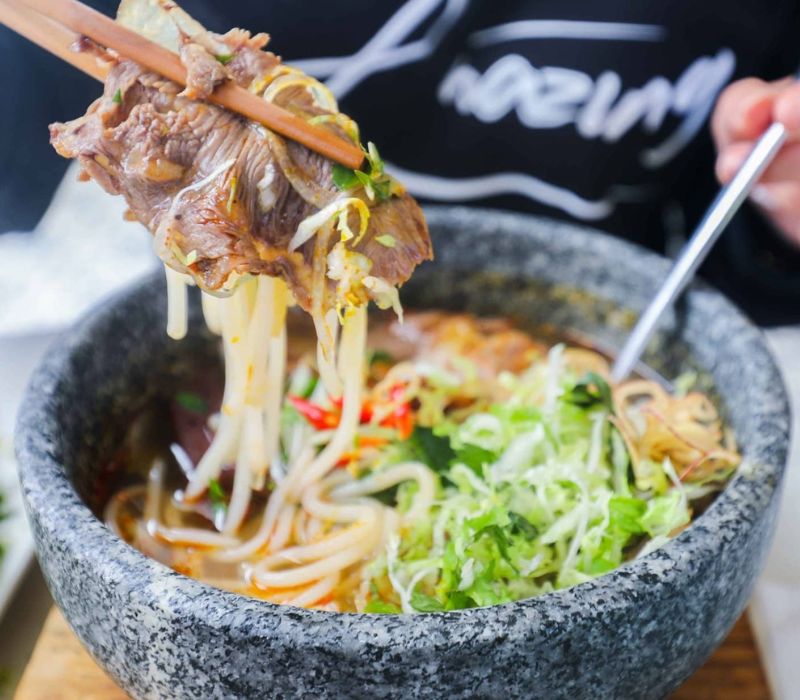 Top 10 hot beef noodle soup restaurants in Da Lat, you will remember forever when you eat them 6