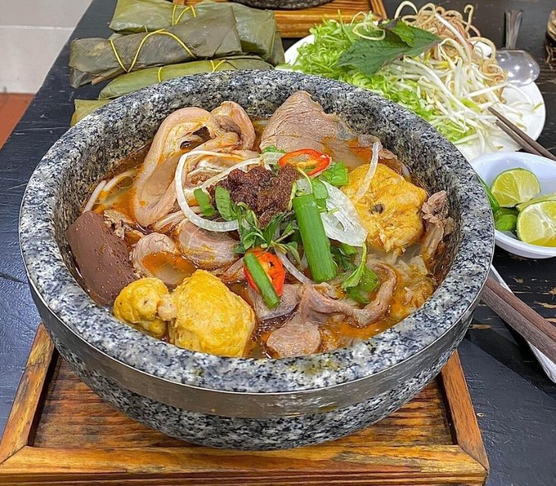 Top 10 hot beef noodle soup restaurants in Da Lat, you will remember forever when you eat them 8