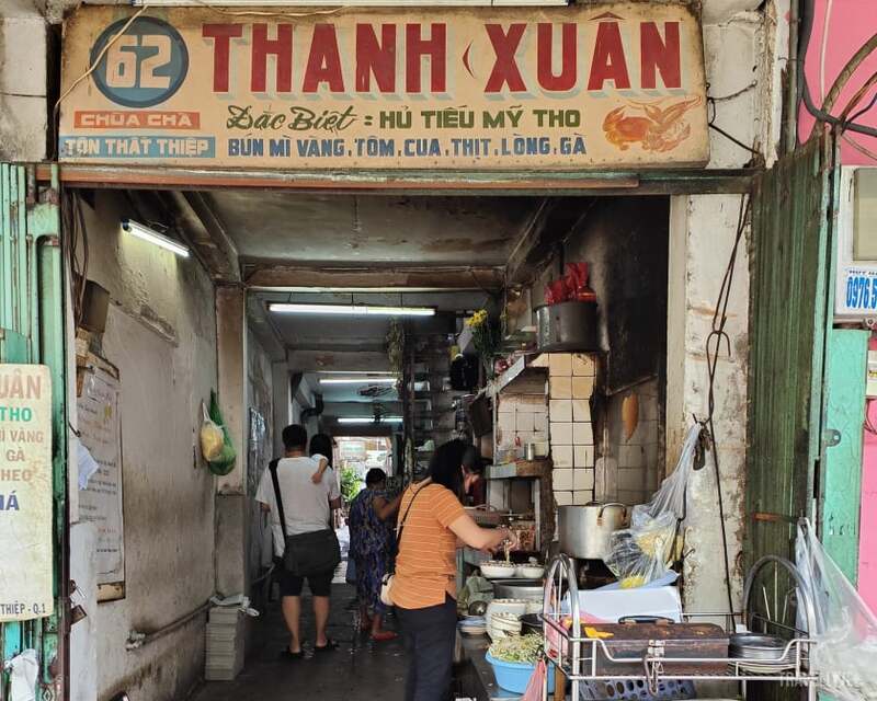 My Tho Thanh Xuan noodle soup, a journey of 80 years of attachment to Saigon 4