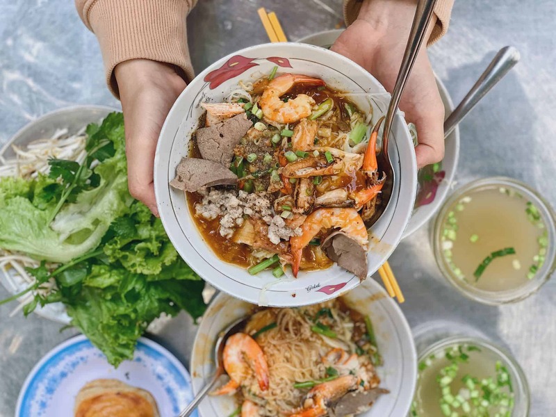 My Tho Thanh Xuan noodle soup, a journey of 80 years of attachment to Saigon 8